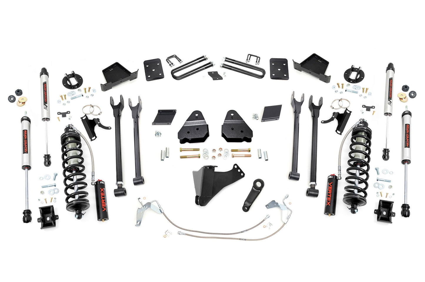 6 Inch Lift Kit  |  4-Link  |  No OVLD  |  C/O V2 | Ford F-250 Super Duty (11-14) Rough Country