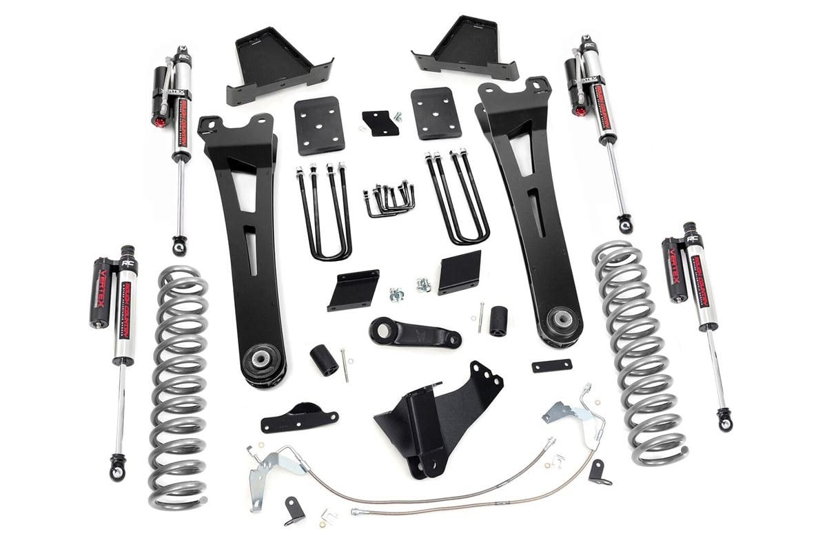 6 Inch Lift Kit | Diesel | Radius Arm | Vertex | Ford F-250 Super Duty (15-16) Rough Country