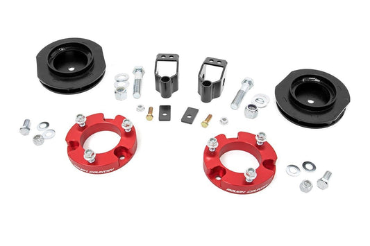 2 Inch Lift Kit | X-REAS | Red Spacers | Toyota 4Runner 2WD/4WD (2010-2024) Rough Country