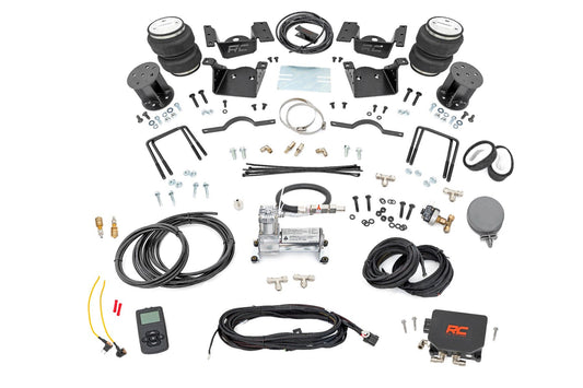 Air Spring Kit w/compressor | Wireless Controller | 7.5 Inch Lift Kit | Chevy/GMC 2500HD/3500HD (11-19) Rough Country