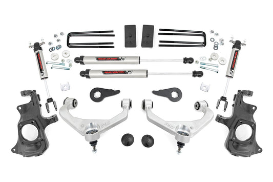 3.5 Inch Knuckle Lift Kit | V2 | w/ Overloads | Chevy/GMC 2500HD/3500HD (11-19) Rough Country