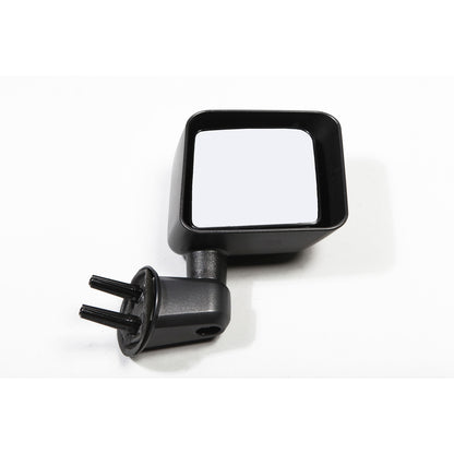 Door Mirror Right Black fits the Passenger side of 07-18 Wrangler JK / JKU OMIX