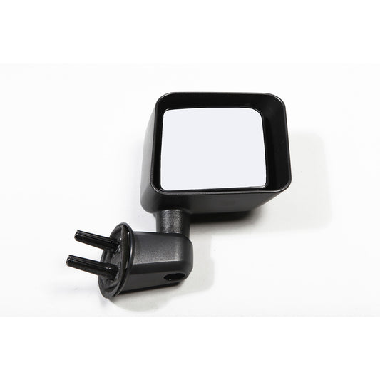 Door Mirror Right Black fits the Passenger side of 07-18 Wrangler JK / JKU OMIX