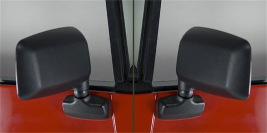 Door Mirror Kit Black Left And Right 1987-1995 Jeep Wrangler YJ OMIX
