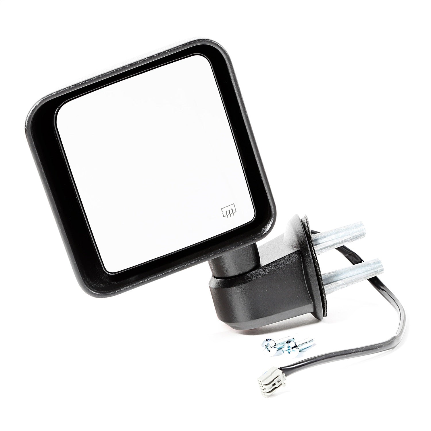 Door Mirror Left Power Black Heated Driver Side Of 2014 Wrangler JK OMIX