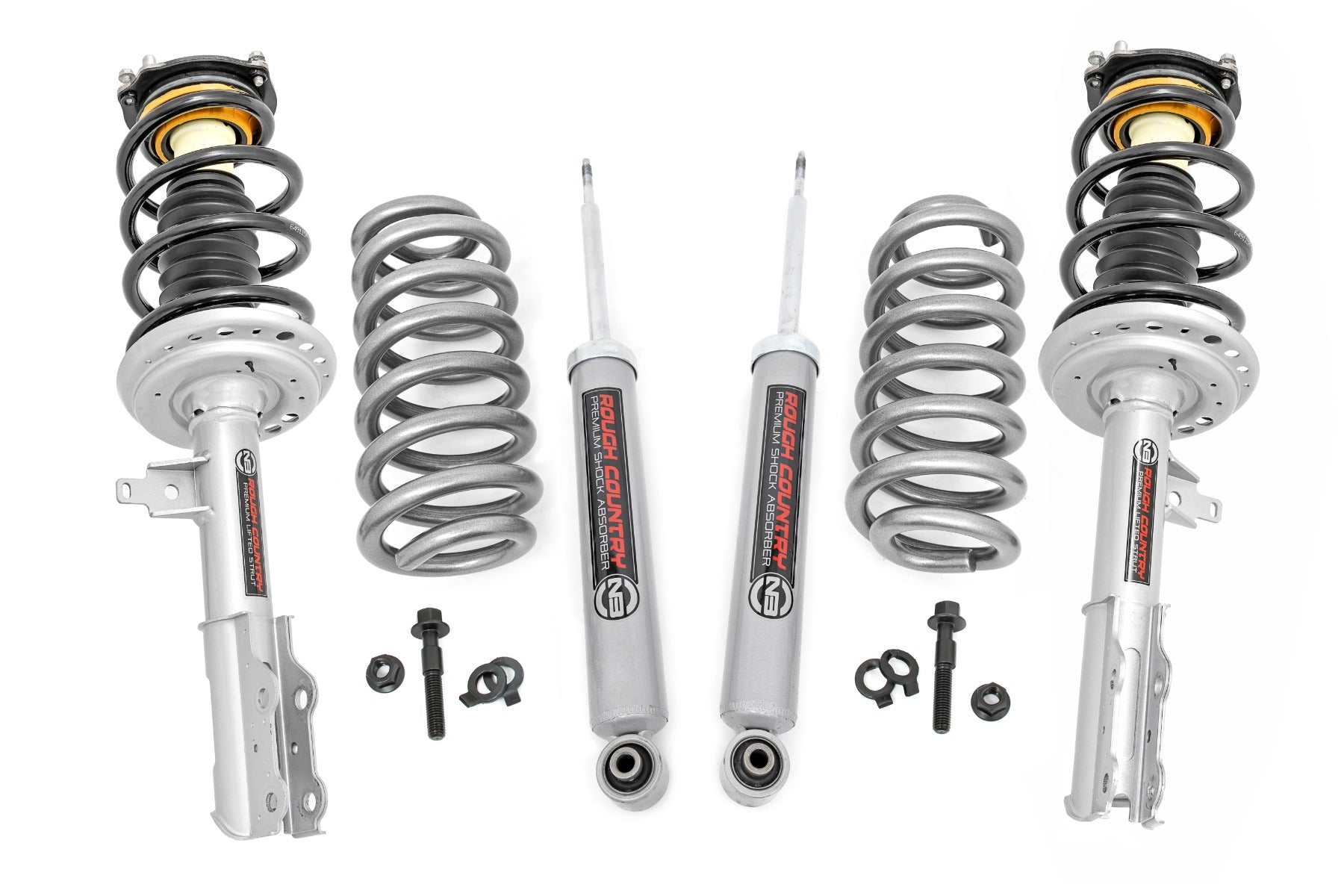 Rough Country 1.5 Inch Lift Kit N3 Front Struts 17-23 GMC Acadia 2WD/4WD Rough Country