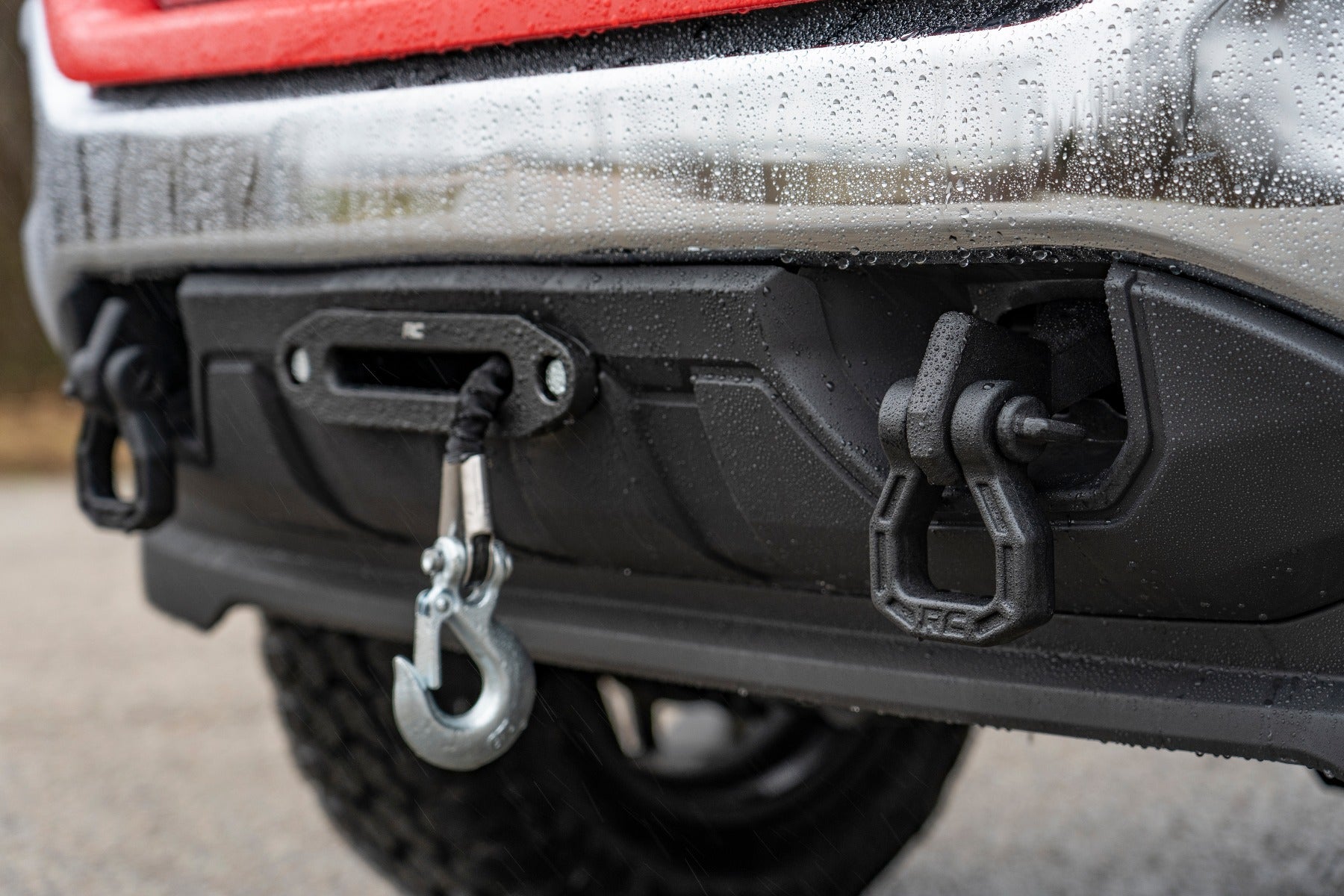Hidden Winch Mounting Plate Silverado/Sierra 1500 (14-18 & Classic) Rough Country-4