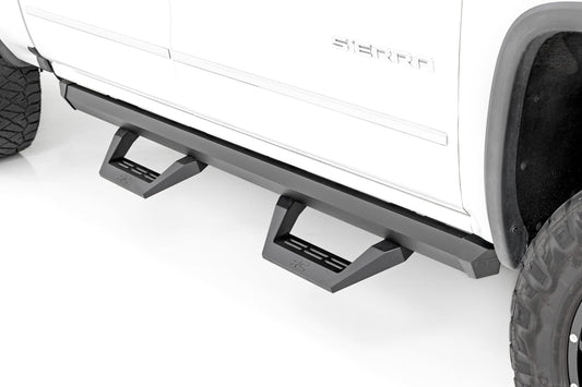 SRX2 Adj Aluminum Step Crew Cab Silverado/Sierra 1500/2500HD/3500HD (07-18 & Classic) Rough Country