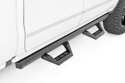 SRX2 Adj Aluminum Step Crew Cab Silverado/Sierra 1500/2500HD/3500HD (07-18 & Classic) Rough Country-2