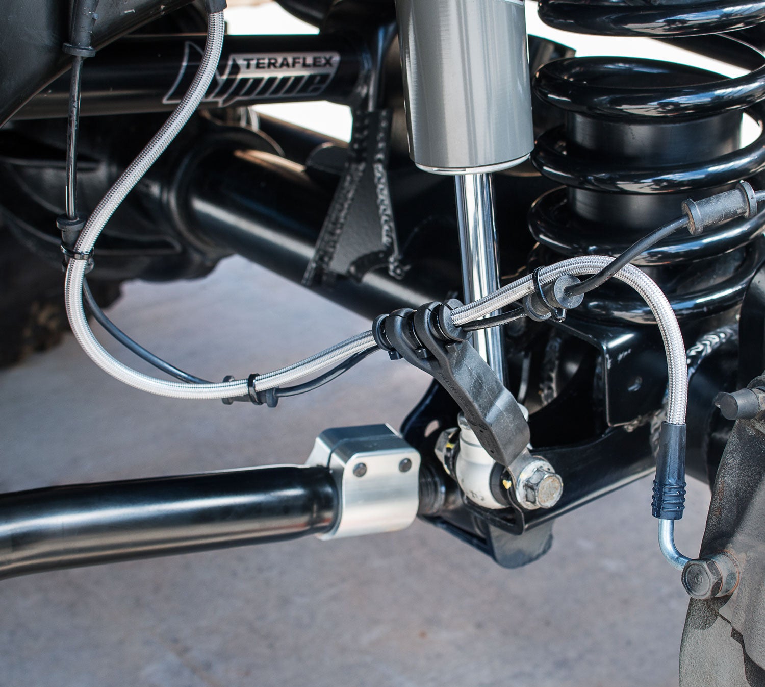 Brake Line Anchor Kit Rear TeraFlex-3