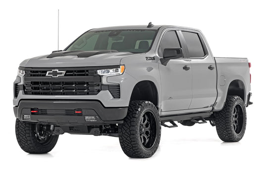 SRL2 Adj Aluminum Step Crew Cab Silverado/Sierra 1500/2500HD (19-26) Rough Country-1