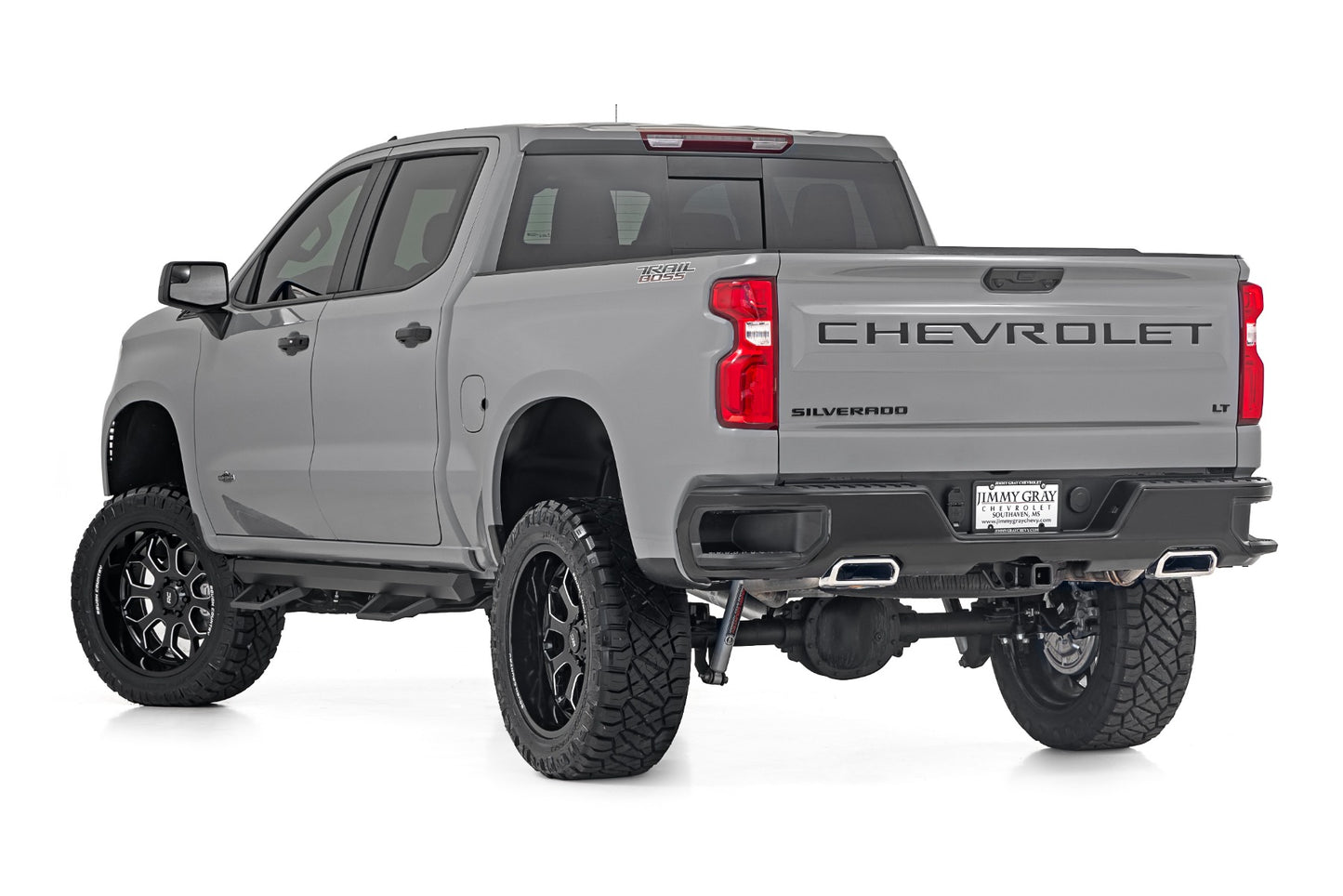 SRL2 Adj Aluminum Step Crew Cab Silverado/Sierra 1500/2500HD (19-26) Rough Country-2