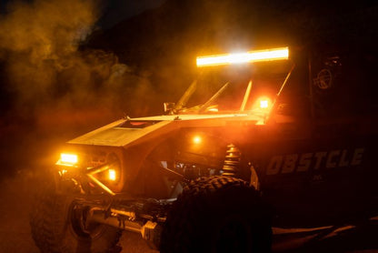 E-Series 10 Inch Spot with Amber PRO Lens Rigid Industries-4