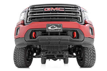 5 Inch Lift Kit Torsion Drop M1 Silverado/Sierra 2500HD/3500HD (20-26) Rough Country-1
