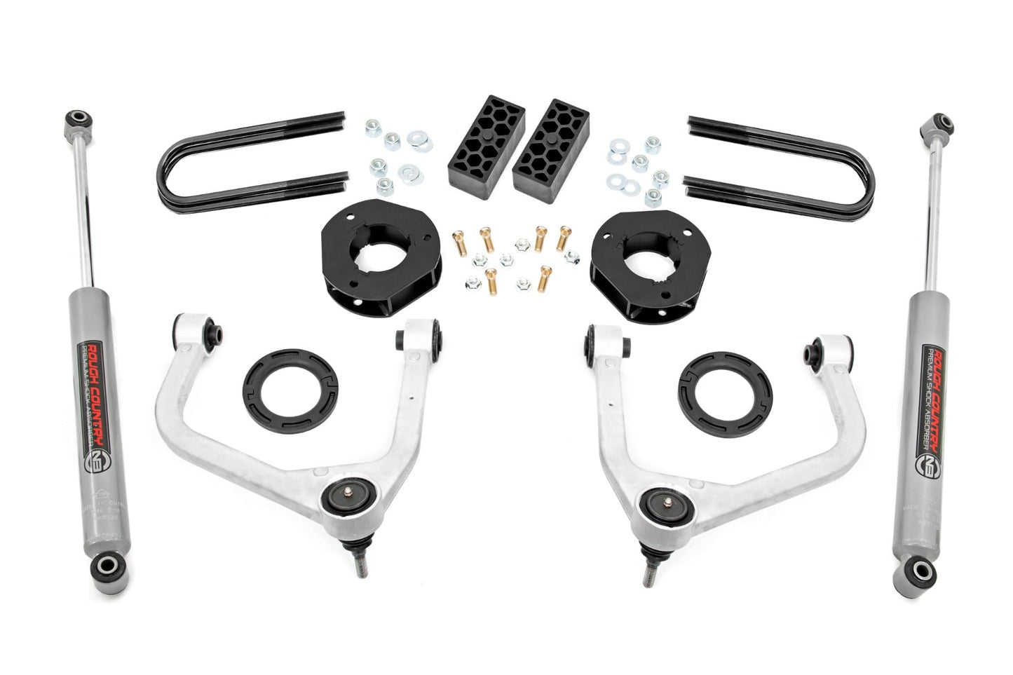 3.5 Inch Lift Kit Chevy Silverado 1500 2WD/4WD (2025-2026) Rough Country