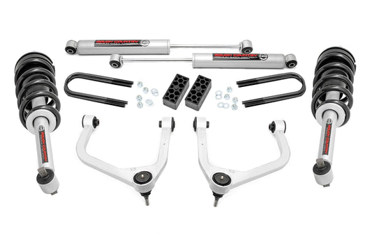 3.5 Inch Lift Kit N3 Struts Chevy Silverado 1500 2WD/4WD (2025-2026) Rough Country
