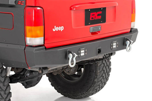 Rough Country Jeep Rear LED Bumper 84-01 Cherokee XJ Rough Country