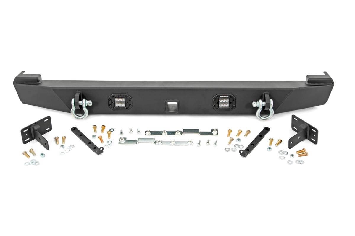 Rear Bumper Jeep Cherokee XJ 2WD/4WD (1984-2001) Rough Country-1