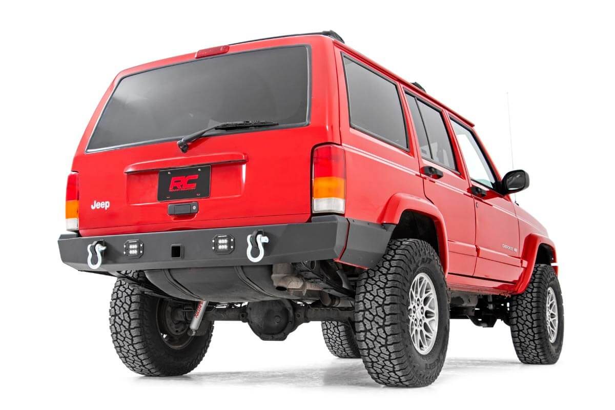Rear Bumper Jeep Cherokee XJ 2WD/4WD (1984-2001) Rough Country-3