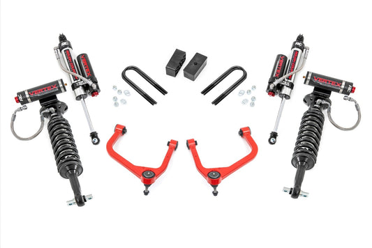 3.5 Inch Lift Kit Vertex Red GMC Sierra 1500 2WD/4WD (2025-2026) Rough Country