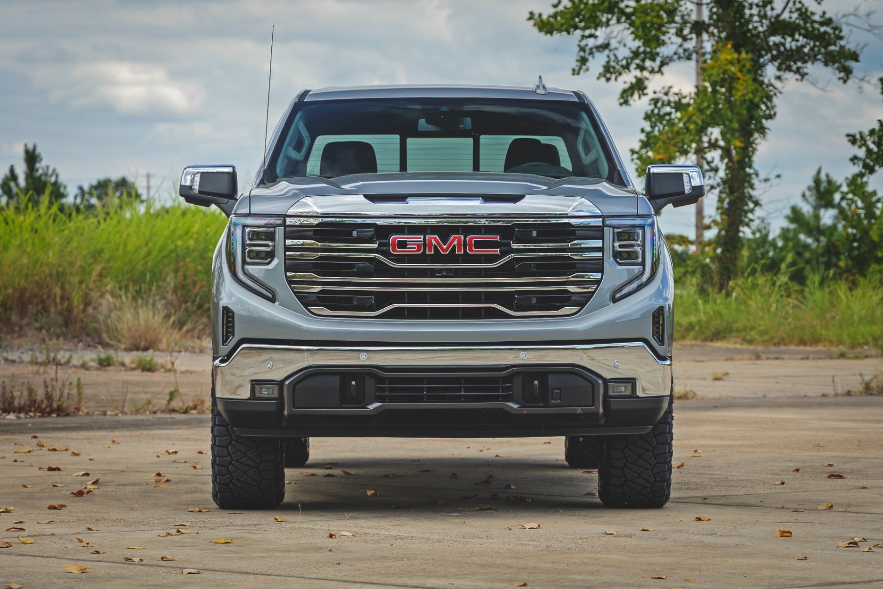 3.5 Inch Lift Kit Vertex/V2 Red GMC Sierra 1500 2WD/4WD (2025-2026) Rough Country-3