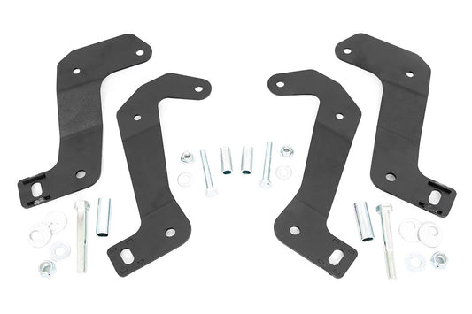Control Arm Relocation Kit Front Jeep Gladiator JT/Wrangler JL 4WD (18-26) Rough Country