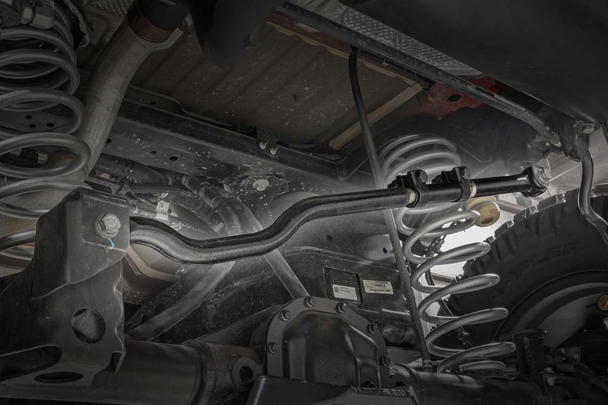 Rough Country Jeep JL Rear Forged Adjustable Track Bar 0-6in Rough Country