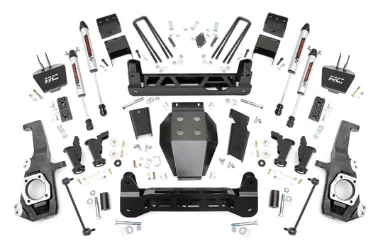 5 Inch Lift Kit Torsion Drop V2 Silverado/Sierra 2500HD/3500HD (20-26) Rough Country
