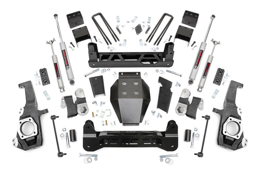 5 Inch Lift Kit NTD w/ Overloads Silverado/Sierra 2500HD/3500HD (20-26) Rough Country