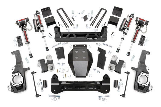 5 Inch Lift Kit NTD Vertex Shocks w/ Overloads Silverado/Sierra 2500HD/3500HD (20-26) Rough Country