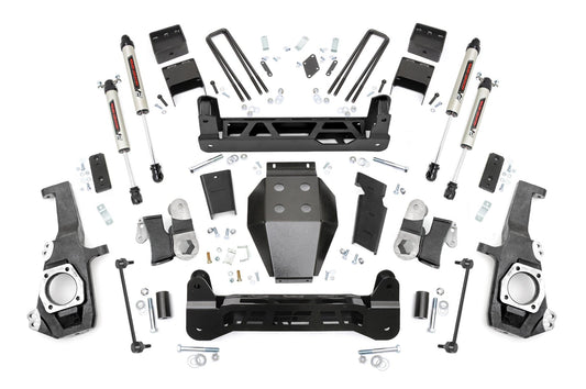 5 Inch Lift Kit NTD V2 w/ Overloads Silverado/Sierra 2500HD/3500HD (20-26) Rough Country