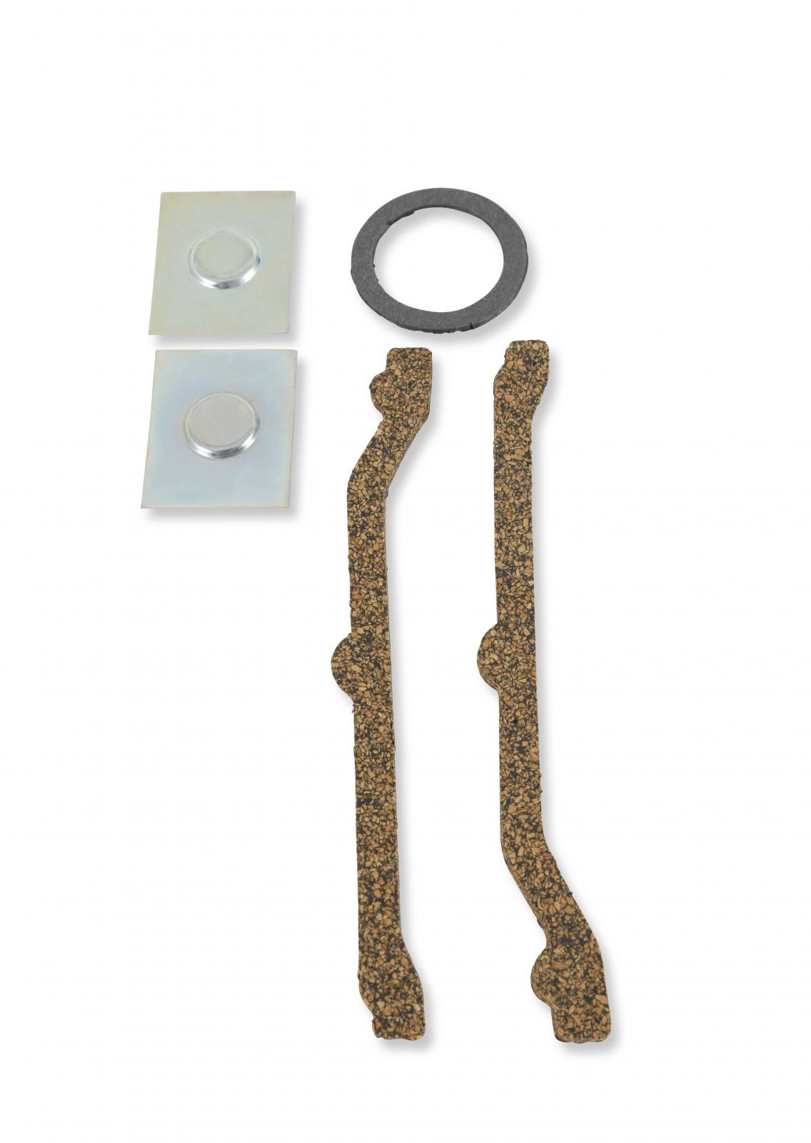 Performance Intake Manifold Gaskets .125 Inch Thick Fits 1965-1990 Chevrolet 396-454 Big Block with Rectangular Ports Mr Gasket-1