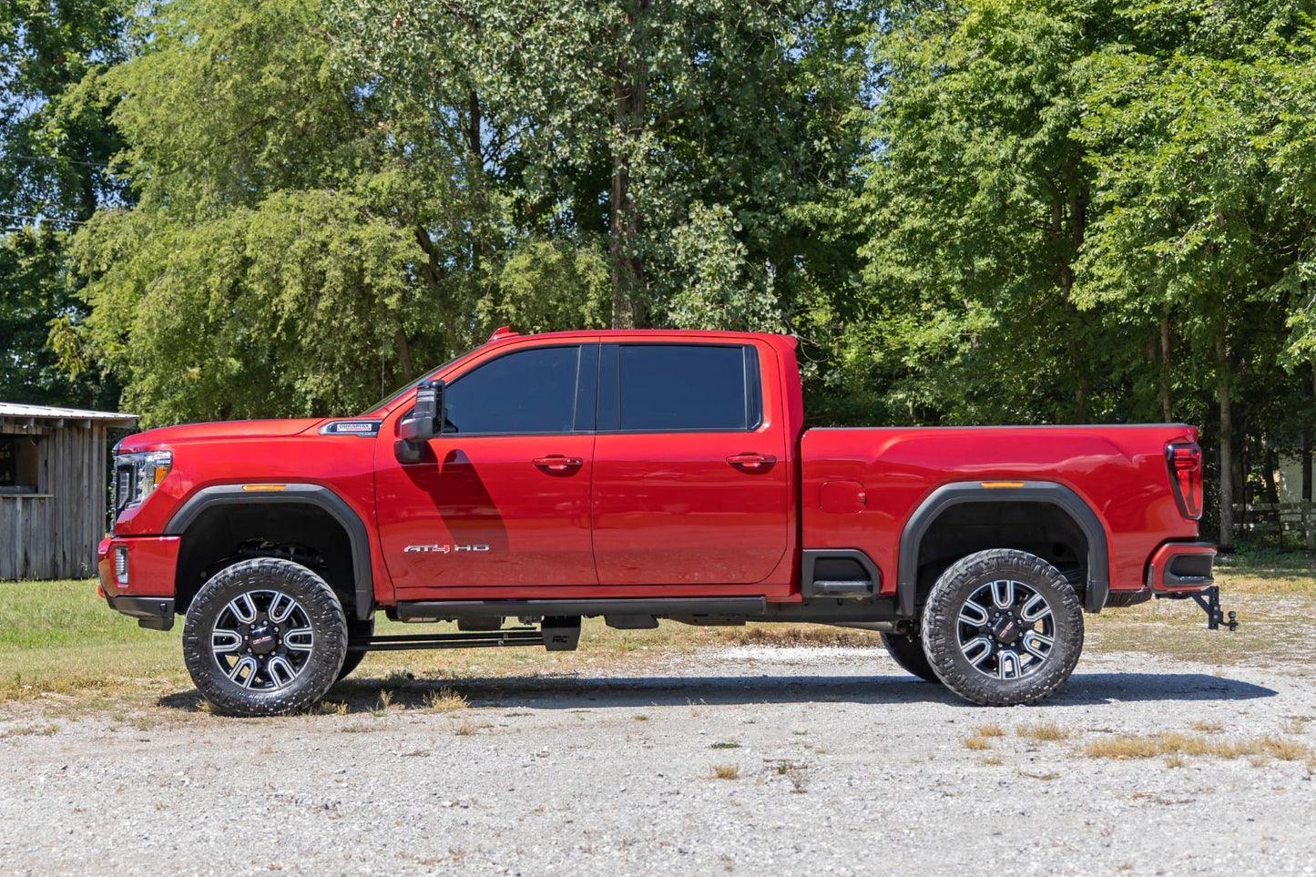 5 Inch Lift Kit Torsion Drop Vertex w/ Overloads Silverado/Sierra 2500HD/3500HD (20-26) Rough Country-3