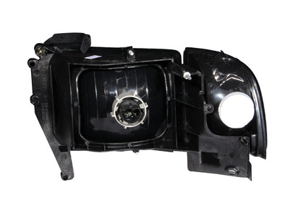 Headlight Set Crystal Clear Lens Black Housing Pair Does Not Fit Ram Models With Sport Package Dodge Ram 1500 1994-2001 Ram 2500/3500 1994-2002 AnzoUSA-1