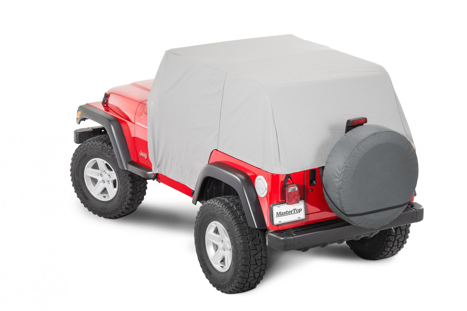 Jeep TJ Full Door Cab Cover For 92-06 Jeep Wrangler TJ Gray Denim MasterTop