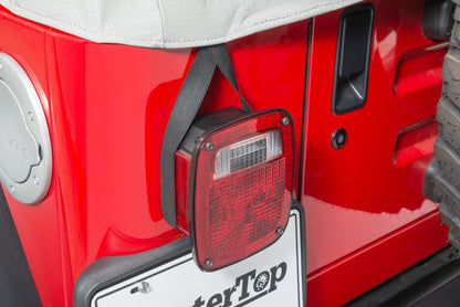 Jeep TJ Full Door Cab Cover For 92-06 Jeep Wrangler TJ Gray Denim MasterTop-5