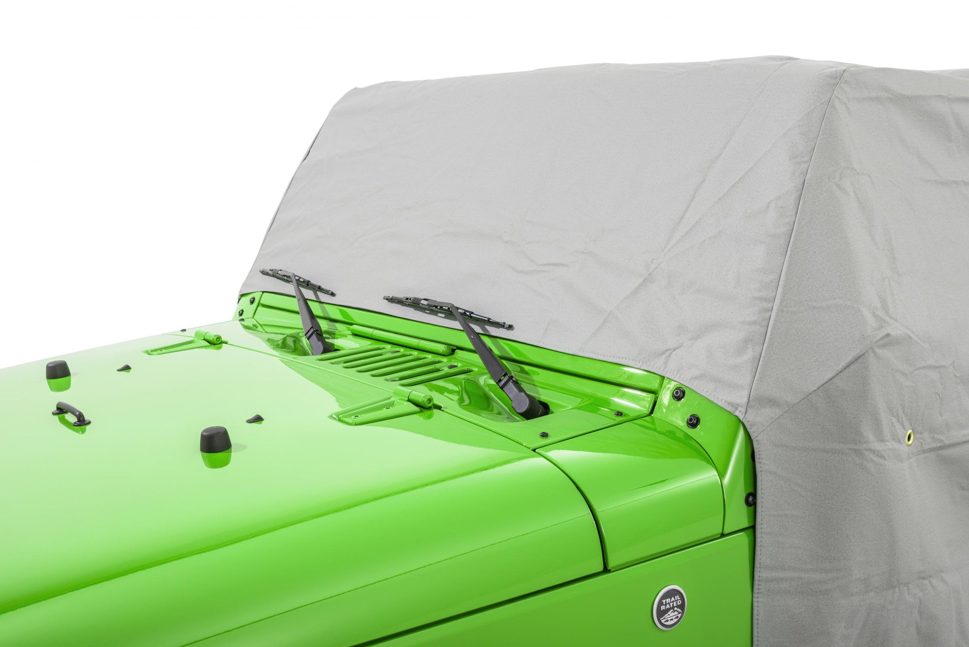 Jeep JK Full Door Cab Cover For 07-18 Jeep JK Wrangler Gray Denim MasterTop-7