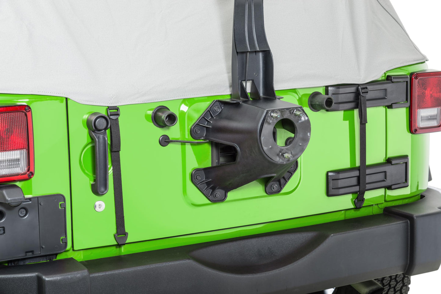 Jeep JK Full Door Cab Cover For 07-18 Jeep JK Wrangler Gray Denim MasterTop-8