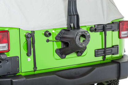 Jeep JK Full Door Cab Cover For 07-18 Jeep JK Wrangler Gray Denim MasterTop-8