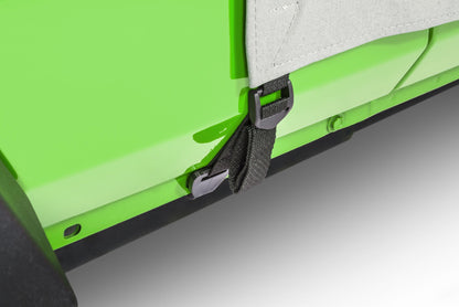 Jeep JK Full Door Cab Cover For 07-18 Jeep JK Wrangler Gray Denim MasterTop-9