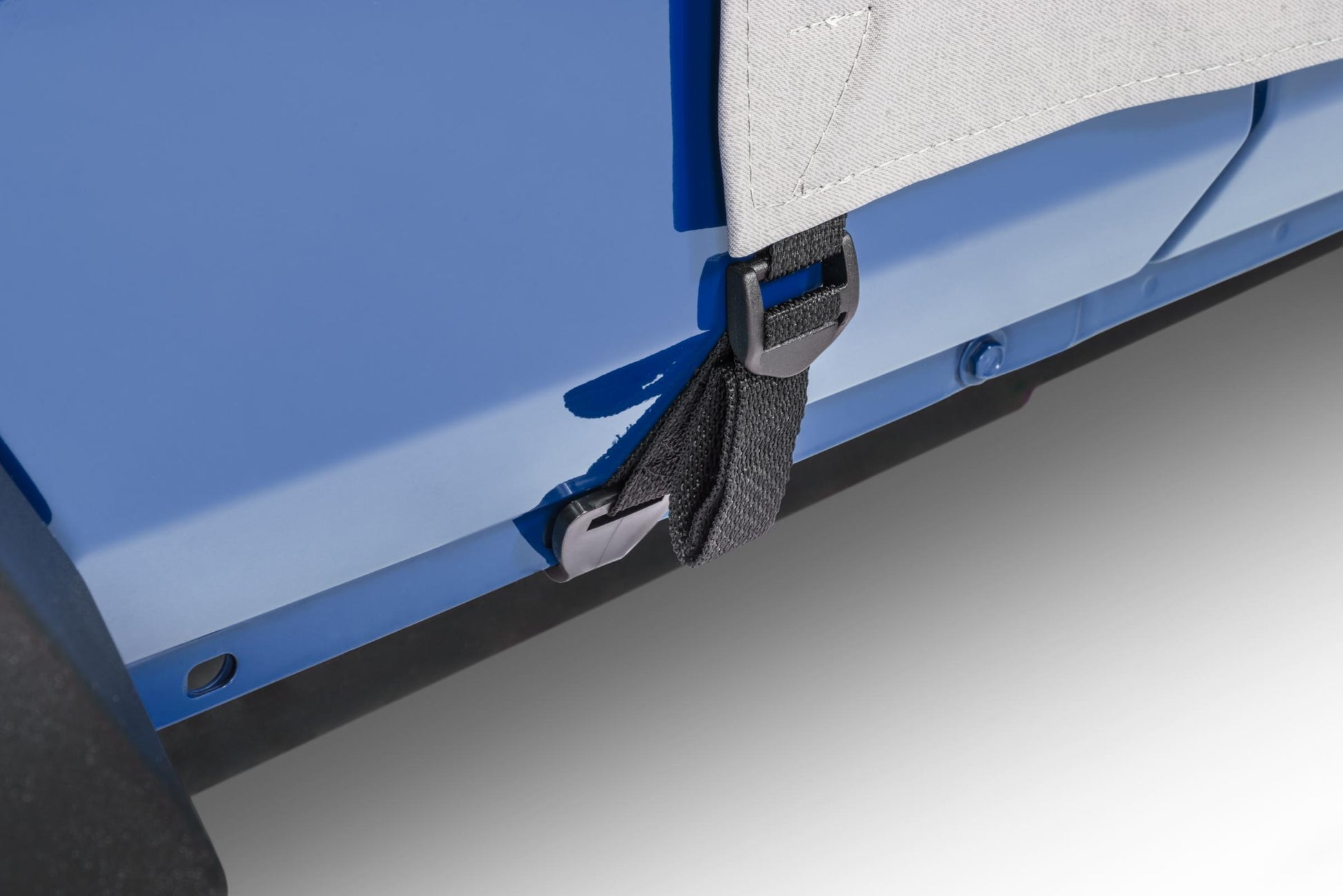 Jeep JK Full Door Cab Cover For 07-18 Jeep JK Wrangler Gray Denim MasterTop-4