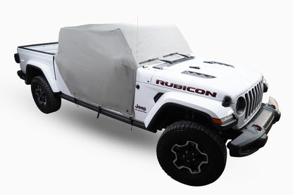Jeep JL Cab Cover Gray Denim For 18-2024 Wrangler JL 2 Dr All Hardware Removed MasterTop