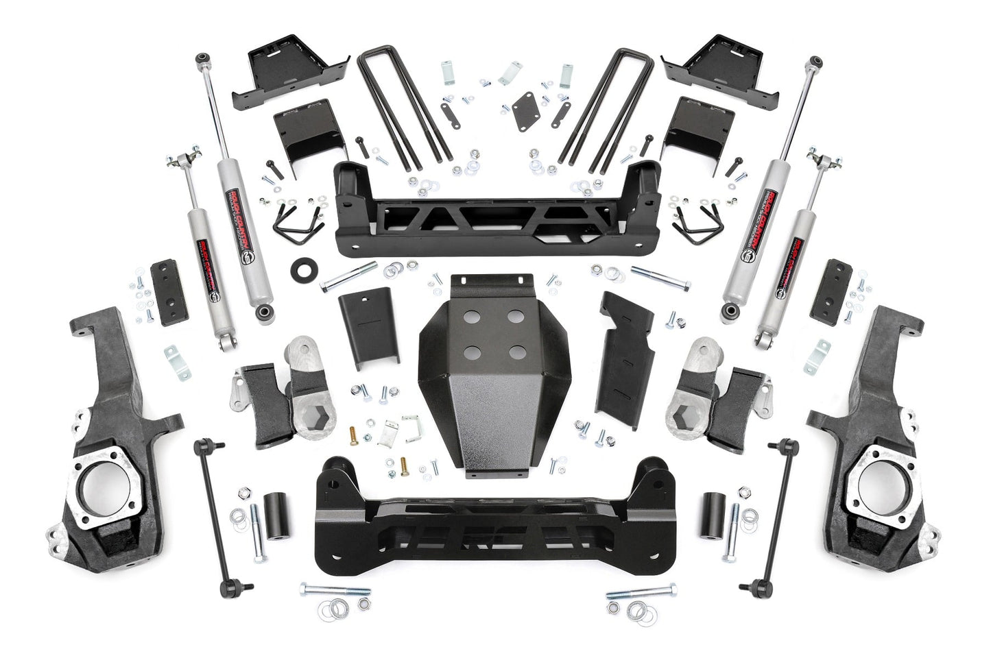 7 Inch Lift Kit NTD w/ Overloads Silverado/Sierra 2500HD/3500HD (20-26) Rough Country