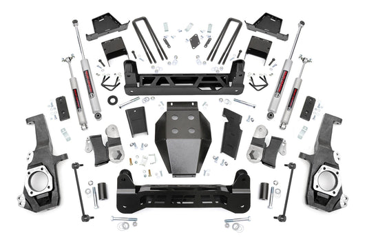 7 Inch Lift Kit NTD w/ Overloads Silverado/Sierra 2500HD/3500HD (20-26) Rough Country