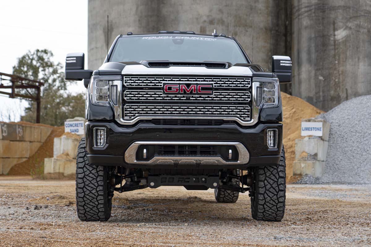 7 Inch Lift Kit NTD w/ Overloads Silverado/Sierra 2500HD/3500HD (20-26) Rough Country-5