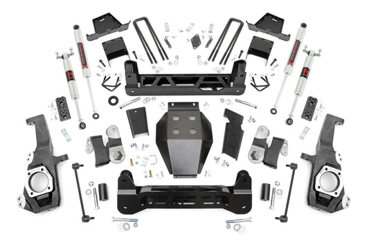 7 Inch Lift Kit NTD M1 w/ Overloads Silverado/Sierra 2500HD/3500HD (20-26) Rough Country
