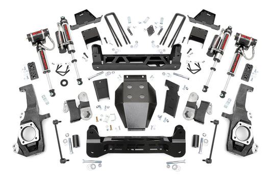 7 Inch Lift Kit NTD Vertex Shocks w/ Overloads Silverado/Sierra 2500HD/3500HD (20-26) Rough Country