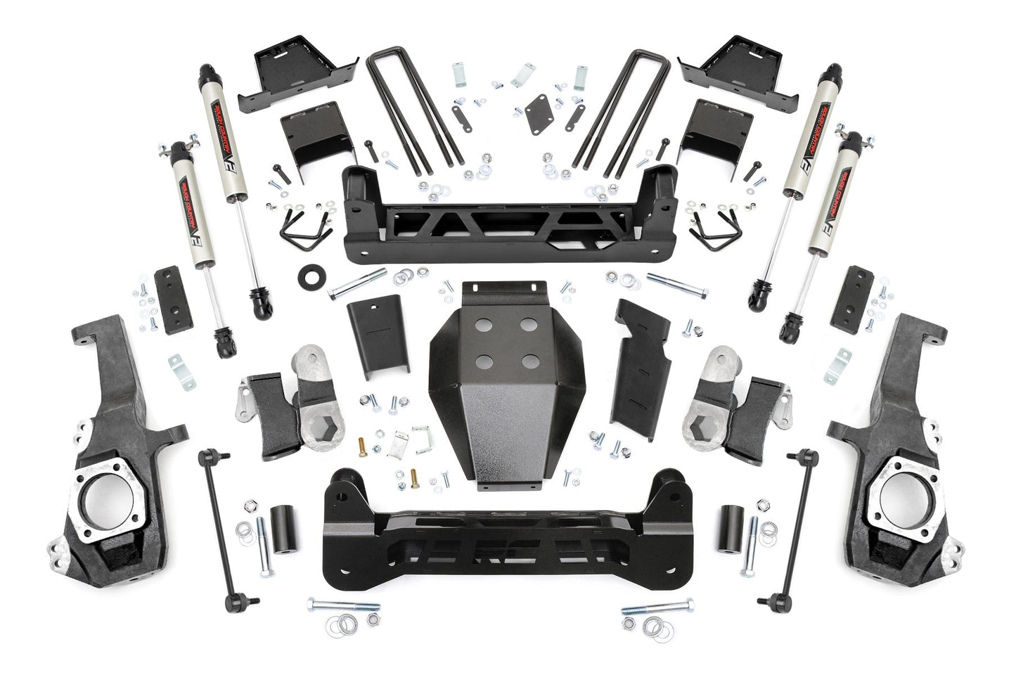 7 Inch Lift Kit NTD V2 w/ Overloads Silverado/Sierra 2500HD/3500HD (20-26) Rough Country