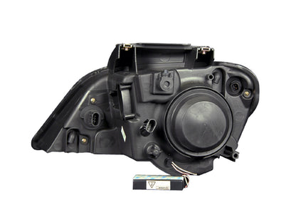Headlight Set Projector w/Halo Clear Lens Chrome Housing Pair CCFL For Use W/Non HID/Xexon Models Only Does Not Fit Models With Factory HID Bulbs Chrysler Pacifica 2007-2008 AnzoUSA-1