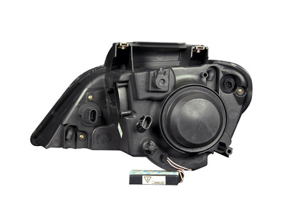 Headlight Set Projector w/Halo Clear Lens Black Housing Pair CCFL For Use W/Non HID/Xenon Models Only Does Not Fit Models With Factory HID Bulbs Chrysler Pacifica 2007-2008 AnzoUSA-1
